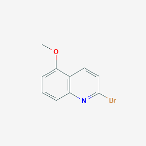 molecular formula C10H8BrNO B2615653 2-Bromo-5-methoxyquinoline CAS No. 1421517-81-8