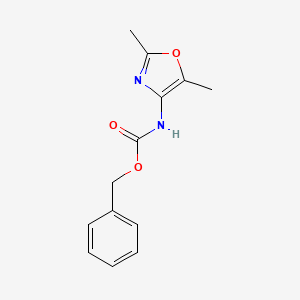 molecular formula C13H14N2O3 B2615724 Benzyl (2,5-dimethyloxazol-4-yl)carbamate CAS No. 32512-40-6