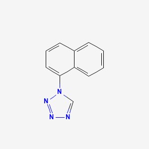 molecular formula C11H8N4 B2615743 1-(naphthalen-1-yl)-1H-tetrazole CAS No. 313535-27-2