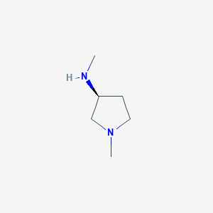 B2615778 (S)-N,1-Dimethylpyrrolidin-3-amine CAS No. 792969-63-2; 792970-21-9