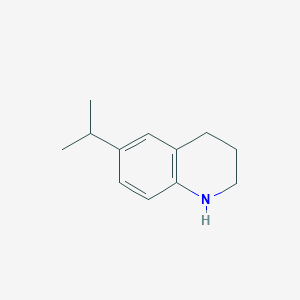 molecular formula C12H17N B2615812 6-Isopropyl-1,2,3,4-tetrahydroquinoline CAS No. 54768-19-3
