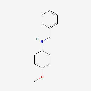 molecular formula C14H21NO B2615849 Benzyl-(4-methoxy-cyclohexyl)-amine CAS No. 1353963-97-9