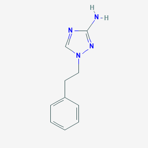 molecular formula C10H12N4 B261589 1-(2-phenylethyl)-1H-1,2,4-triazol-3-amine 