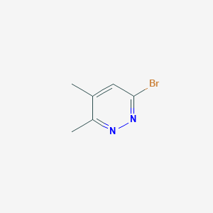 molecular formula C6H7BrN2 B2615903 6-Bromo-3,4-dimethylpyridazine CAS No. 1520953-06-3