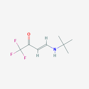 (E)-4-(tert-butylamino)-1,1,1-trifluorobut-3-en-2-one