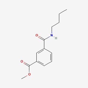 molecular formula C13H17NO3 B2615964 Methyl 3-(butylcarbamoyl)benzoate CAS No. 925618-20-8