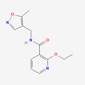 2-ethoxy-N-((5-methylisoxazol-4-yl)methyl)nicotinamide