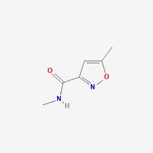 molecular formula C6H8N2O2 B2616031 N,5-Dimethylisoxazole-3-carboxamide CAS No. 27144-54-3