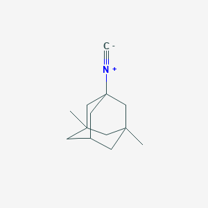 molecular formula C13H19N B2616081 1-Isocyano-3,5-dimethyladamantane CAS No. 1287753-31-4