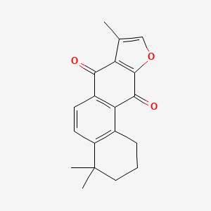 molecular formula C19H18O3 B2616239 Isotanshinone IIA CAS No. 20958-15-0
