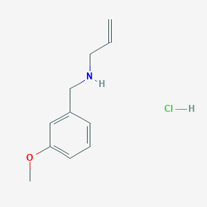 molecular formula C11H16ClNO B2616249 N-(3-Methoxybenzyl)-2-propen-1-amine hydrochloride CAS No. 110841-68-4; 1158262-72-6