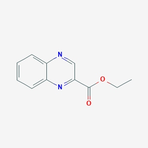 molecular formula C11H10N2O2 B2616261 Ethyl 2-quinoxalinecarboxylate CAS No. 7065-23-8