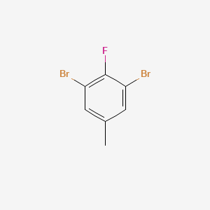 molecular formula C7H5Br2F B2616299 3,5-二溴-4-氟甲苯 CAS No. 444-13-3