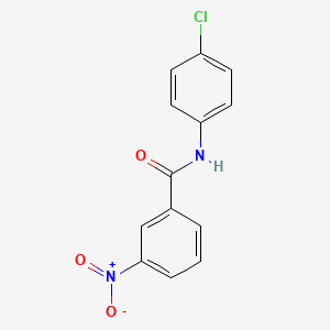 molecular formula C13H9ClN2O3 B2616358 N-(4-氯苯基)-3-硝基苯甲酰胺 CAS No. 99514-24-6