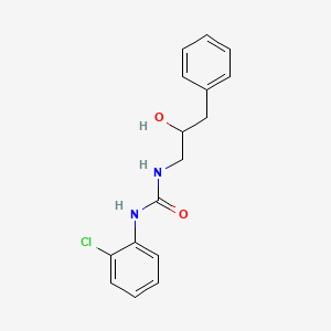 1-(2-Chlorophenyl)-3-(2-hydroxy-3-phenylpropyl)urea