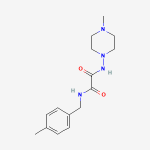N1-(4-methylbenzyl)-N2-(4-methylpiperazin-1-yl)oxalamide
