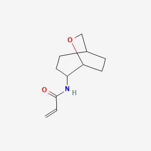 N-(6-Oxabicyclo[3.2.2]nonan-4-yl)prop-2-enamide
