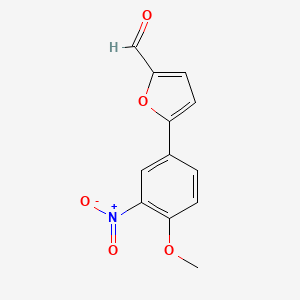 5-(4-Methoxy-3-nitrophenyl)furan-2-carbaldehyde