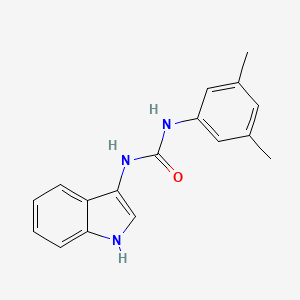 1-(3,5-dimethylphenyl)-3-(1H-indol-3-yl)urea