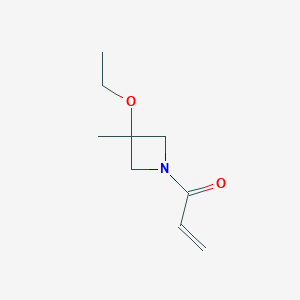 1-(3-Ethoxy-3-methylazetidin-1-yl)prop-2-en-1-one