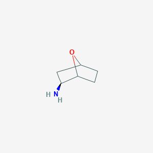 molecular formula C6H11NO B2616866 (2S)-7-oxabicyclo[2.2.1]heptan-2-amine CAS No. 1354943-00-2