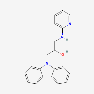 1-(9H-carbazol-9-yl)-3-(pyridin-2-ylamino)propan-2-ol