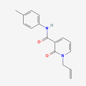 1-allyl-N-(4-methylphenyl)-2-oxo-1,2-dihydro-3-pyridinecarboxamide