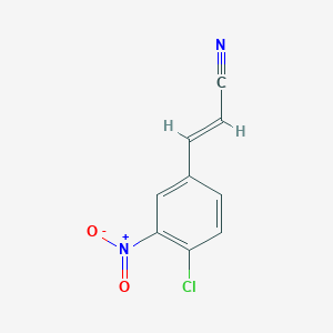 3-(4-Chloro-3-nitrophenyl)prop-2-enenitrile