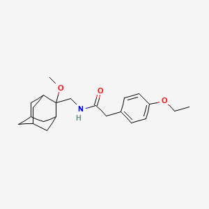 2-(4-ethoxyphenyl)-N-(((1R,3S,5r,7r)-2-methoxyadamantan-2-yl)methyl)acetamide