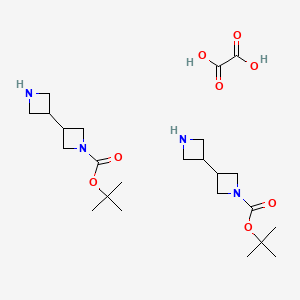 tert-Butyl [3,3'-biazetidine]-1-carboxylate hemioxalate