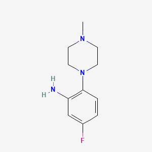 5-Fluoro-2-(4-methylpiperazin-1-yl)aniline