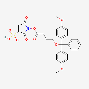 Sulphosuccinimidyl-4-[2-(4,4-dimethoxytrityl)]butyrate