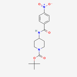 tert-Butyl 4-(4-nitrobenzamido)piperidine-1-carboxylate