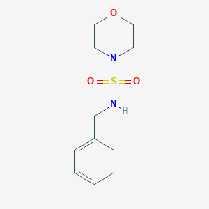 molecular formula C11H16N2O3S B261698 N-benzylmorpholine-4-sulfonamide 