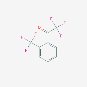 molecular formula C9H4F6O B2617074 2,2,2-Trifluoro-2'-(trifluoromethyl)acetophenone CAS No. 42452-42-6