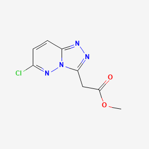 Methyl (6-chloro[1,2,4]triazolo[4,3-b]pyridazin-3-yl)acetate