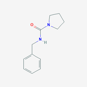 molecular formula C12H16N2O B261726 N-benzyl-1-pyrrolidinecarboxamide 