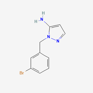 1-(3-Bromobenzyl)-1H-pyrazol-5-amine