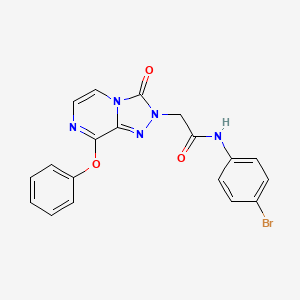 N-(4-bromophenyl)-2-(3-oxo-8-phenoxy-[1,2,4]triazolo[4,3-a]pyrazin-2(3H)-yl)acetamide