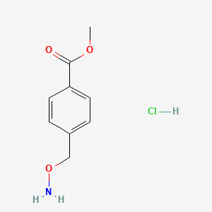 Methyl 4-[(aminooxy)methyl]benzenecarboxylate hydrochloride