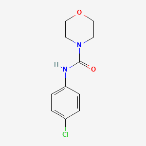 molecular formula C11H13ClN2O2 B2617641 N-(4-chlorophenyl)morpholine-4-carboxamide CAS No. 52625-27-1