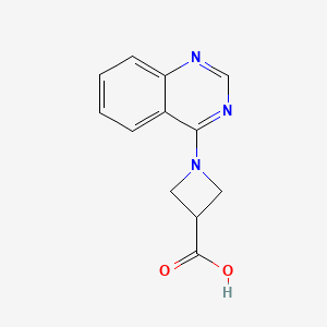 1-(Quinazolin-4-yl)azetidine-3-carboxylic acid