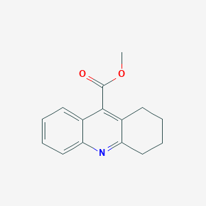 molecular formula C15H15NO2 B2617765 1,2,3,4-四氢吖啶-9-羧酸甲酯 CAS No. 55618-86-5