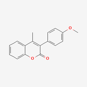 3-(4-Methoxyphenyl)-4-methylchromen-2-one