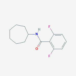 N-cycloheptyl-2,6-difluorobenzamide