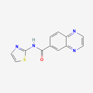 N-(1,3-thiazol-2-yl)quinoxaline-6-carboxamide