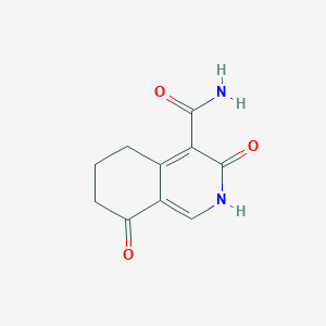 3,8-Dioxo-2,3,5,6,7,8-hexahydro-4-isoquinolinecarboxamide