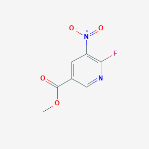 Methyl 6-fluoro-5-nitro-3-pyridinecarboxylate