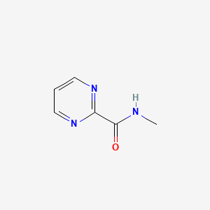 molecular formula C6H7N3O B2617840 N-甲基嘧啶-2-甲酰胺 CAS No. 1510059-99-0