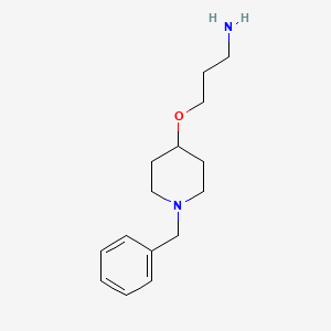 4-(3-Aminopropoxy)-1-benzylpiperidine